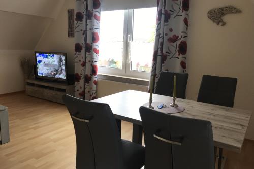 Borkum Ferienwohnung Haus Pop - FW Inselstern 70qm - Wohnzimmer 70qm