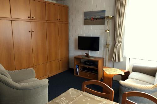 Borkum Ferienwohnung Haus Rügen - Whg. 6 - Wohn-Schlafraum II