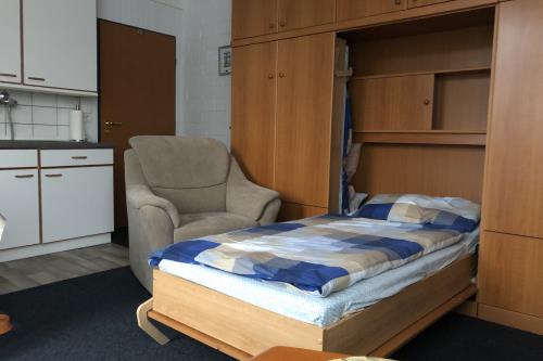 Borkum Ferienwohnung Haus Rügen - Whg. 6 - Wohn-Schlafraum III