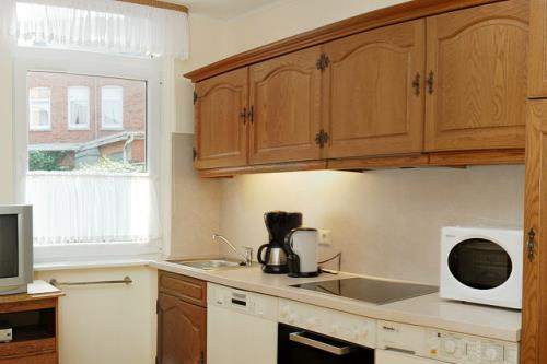 Borkum Haus Staiger-van Dyken - Ferienwohnung 1 - Küche