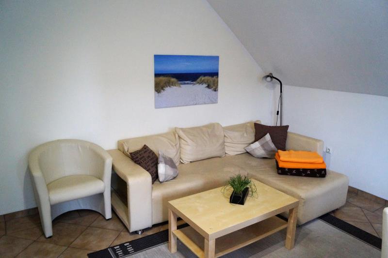 Borkum Haus Strandsonne - Ferienwohnung 3 - Wohnzimmer