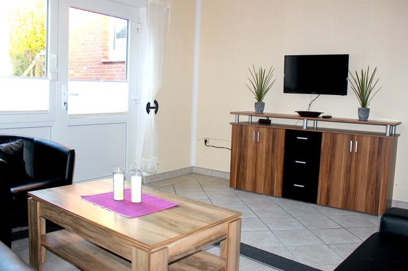 Borkum Haus Strandsonne - Ferienwohnung 4 - Wohnzimmer