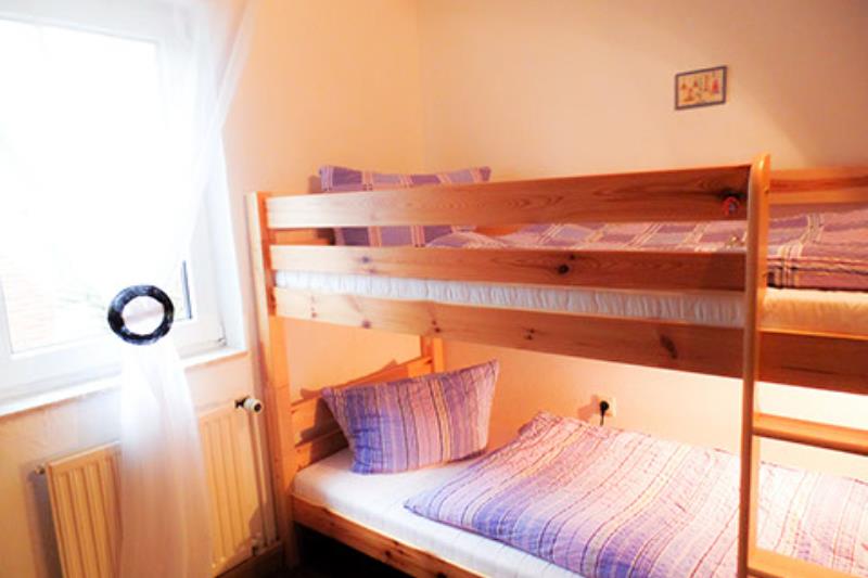 Borkum Haus Strandsonne - Ferienwohnung 4 - Kinderschlafzimmer