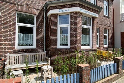 Borkum Ferienwohnung Haus Windröschen - Windröschen