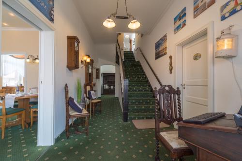 Borkum Ferienwohnung Hotel Windrose Ferienappartements - Eingang