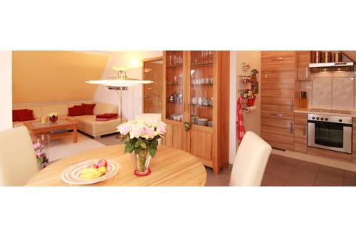 Borkum Ferienwohnung Inselglück - Wohnbereich