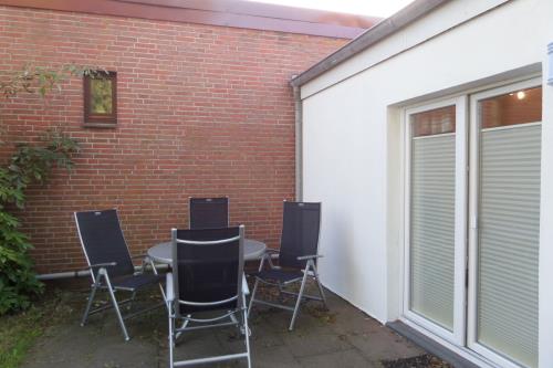 Borkum Ferienwohnung Inselstern - Terrasse