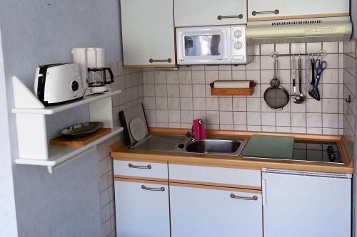 Borkum Ferienwohnung LÜTTJE HUNK - Kochzeile