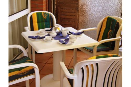 Borkum Ferienwohnung Möwennest II, Wohnung33 - Terrasse