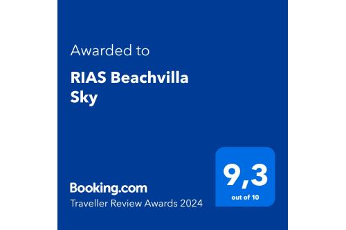 Borkum Ferienwohnung Ria&#39;s Beachvilla - Digital Award TRA 2024