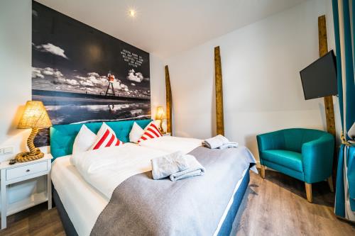 Borkum Ferienwohnung Ria&#39;s Beachvilla - Sky - Ausstattung 11