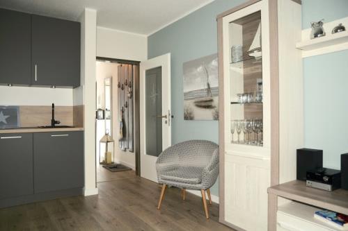 Borkum Ferienwohnung Sanddorn-Koje - Wohnraum