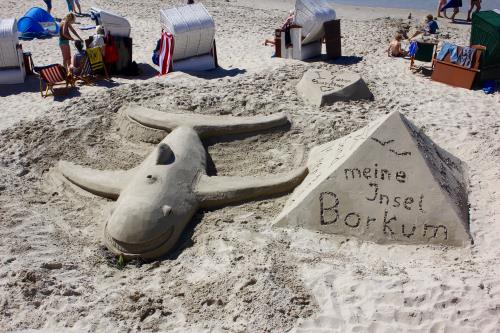 Borkum Ferienwohnung Seehundsbank - Borkum - Strand