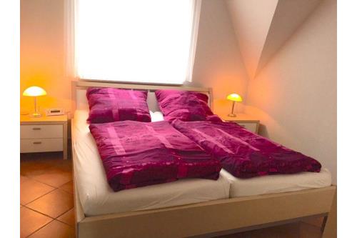 Borkum Ferienwohnung Susewind - Schlafzimmer