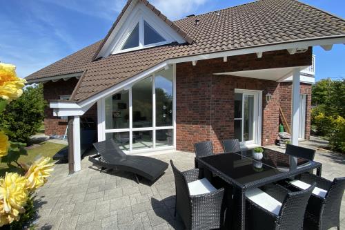 Borkum Ferienwohnung Top Lounge Borkum - Terrasse &quot;Park Lounge&quot;