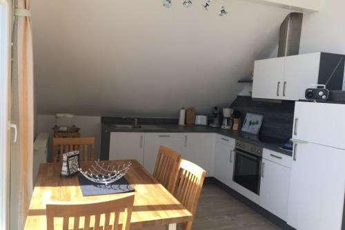 Borkum Ferienwohnung Top Lounge Borkum - Top Lounge II - Küche, voll ausgestattet