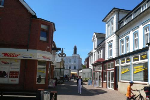 Borkum Ferienwohnung Villa Central - Fewo Nr. 3 - Wilhelm-Bakker-Str.28 - wilhelm bakker str28 inkl umfeld