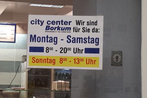 Borkum Ferienwohnung Villa Central - Fewo Nr. 3 - Wilhelm-Bakker-Str.28 - City Center - gleich um die Ecke