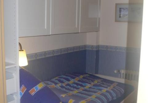 Borkum Ferienwohnung Villa Central - Fewo Nr. 3 - Wilhelm-Bakker-Str.28 - Kiebitznest - kleine Schlafzimmer