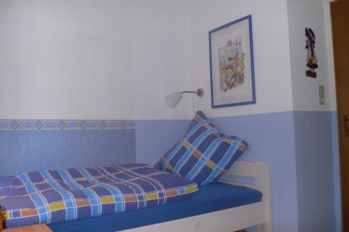 Borkum Ferienwohnung Villa Central - Fewo Nr. 3 - Wilhelm-Bakker-Str.28 - Kiebitznest - kleine Schlafzimmer