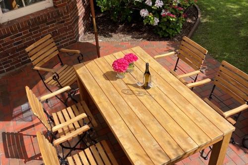 Borkum Ferienhaus Villa Elysée - Terasse