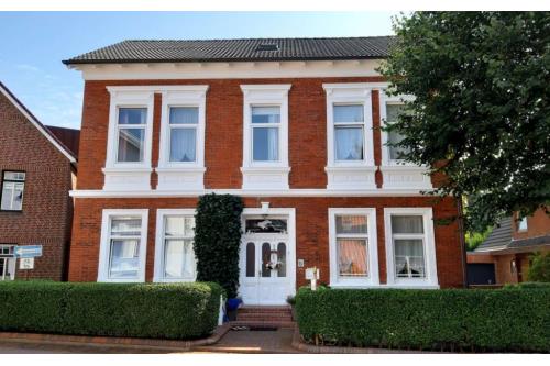 Borkum Ferienwohnung Villa Harmonie - Aussenansicht