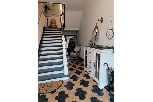 Borkum Ferienwohnung Villa Harmonie - Treppenhaus