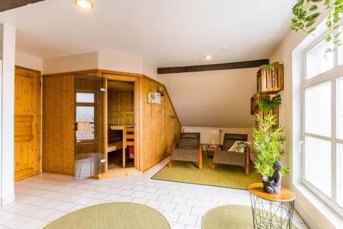 Borkum Ferienwohnung Villa Harmonie - Sauna