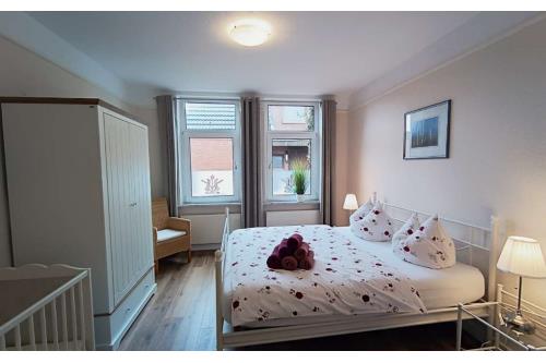 Borkum Ferienwohnung Villa Harmonie - Wohnung Oleander - Ausstattung 9