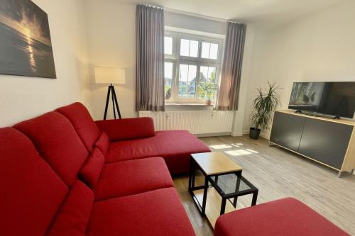 Borkum Ferienwohnung Altes Offiziershaus - Wohnung 1 - wohnzimmer 14