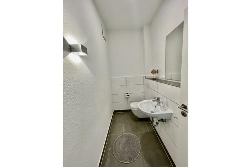 Borkum Ferienwohnung Altes Offiziershaus - Wohnung 1 - gaeste wc