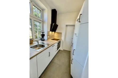 Borkum Ferienwohnung Altes Offiziershaus - Wohnung 3 - kueche