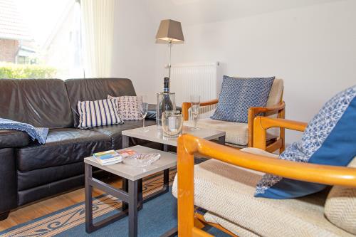 Borkum Ferienhaus Haus Diederike - Sofaecke