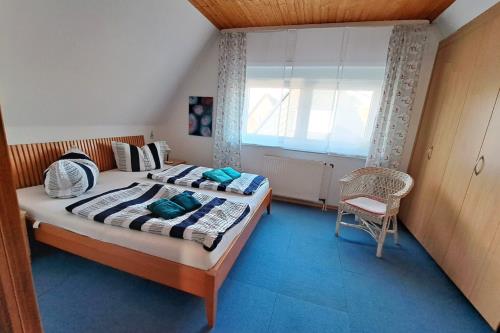 Borkum Ferienhaus Ferienhäuser Herrlich - Herrlich 29 - Schlafzimmer