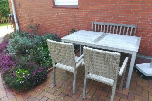 Borkum Ferienhaus Ferienhäuser Herrlich - Herrlich 31 - sitzplatz