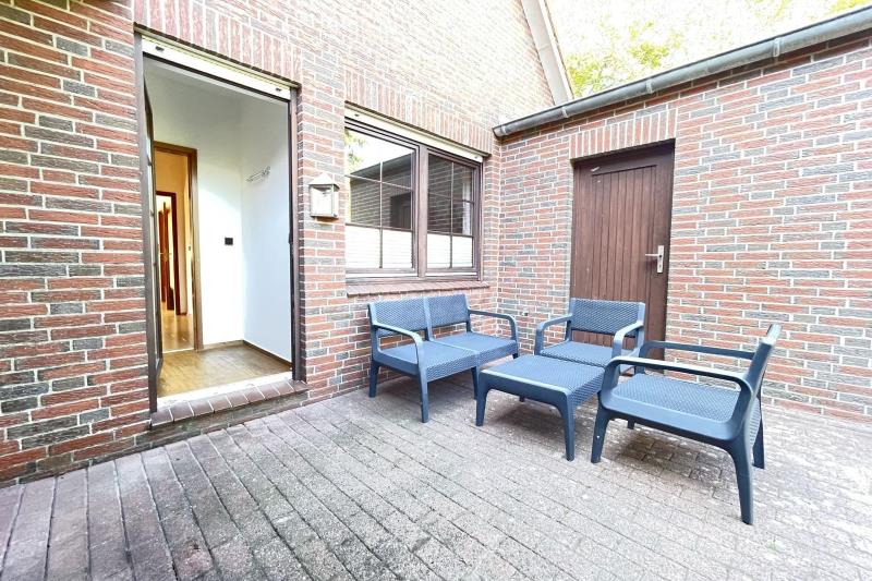 Borkum Ferienhaus Hus Raup-Aantje - Terrasse