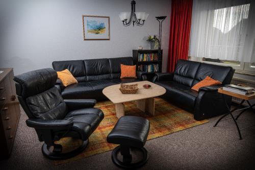 Borkum Ferienwohnung am Südstrand - Wohnzimmer