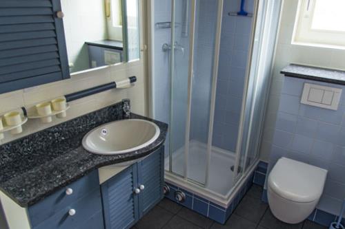 Borkum Ferienwohnung am Südstrand - Bad-WC