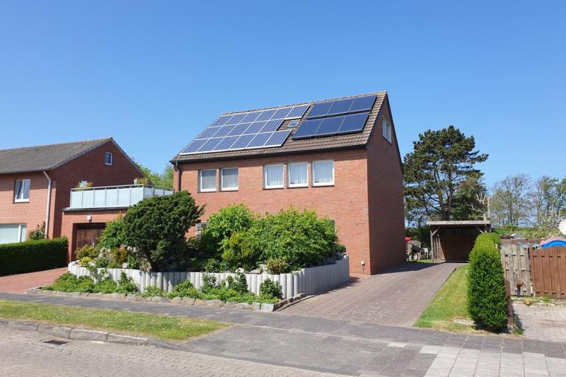 Borkum Ferienwohnung Deichblick - Außenansicht