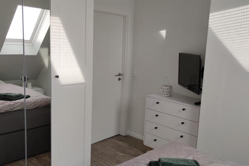 Borkum Ferienwohnung Dünenliebe - Schlafzimmer 1