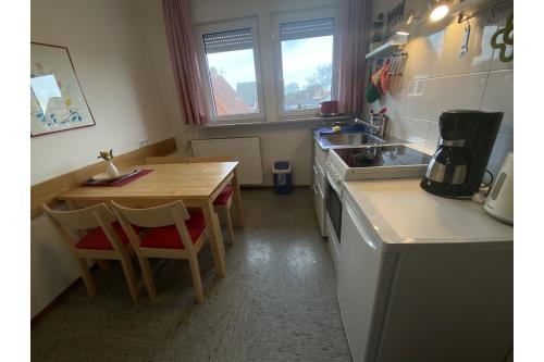 Borkum Ferienhaus Haus Bruno - Küche/OG
