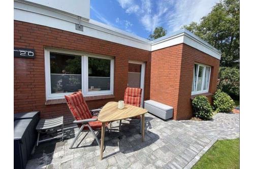 Borkum Ferienwohnung Haus Seefalke Bungalow Achterdeck