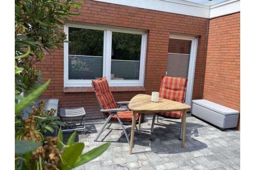 Borkum Ferienwohnung Haus Seefalke Bungalow Achterdeck