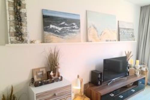 Borkum Ferienwohnung Ahoi - Wohnraum