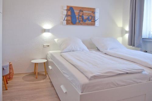 Borkum Ferienwohnung Ahoi - Schlafzimmer