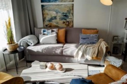 Borkum Ferienwohnung Ahoi - Wohnraum