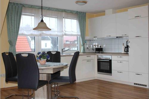 Borkum Ferienwohnung Jutta Lübben - Küche