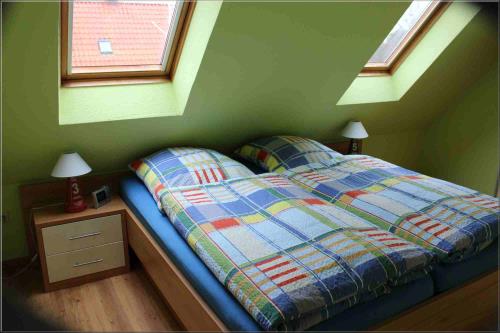 Borkum Ferienwohnung Jutta Lübben - Schlafzimmer