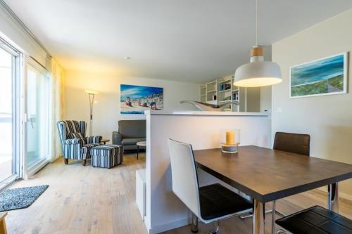 Borkum Ferienwohnung Meeresloge mit Meerblick
