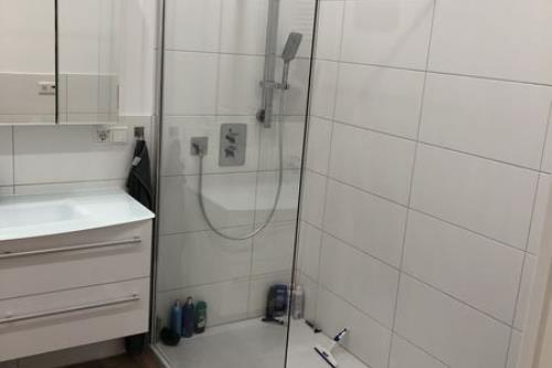 Borkum Ferienwohnung Nordseetraum - Modernes Duschbad